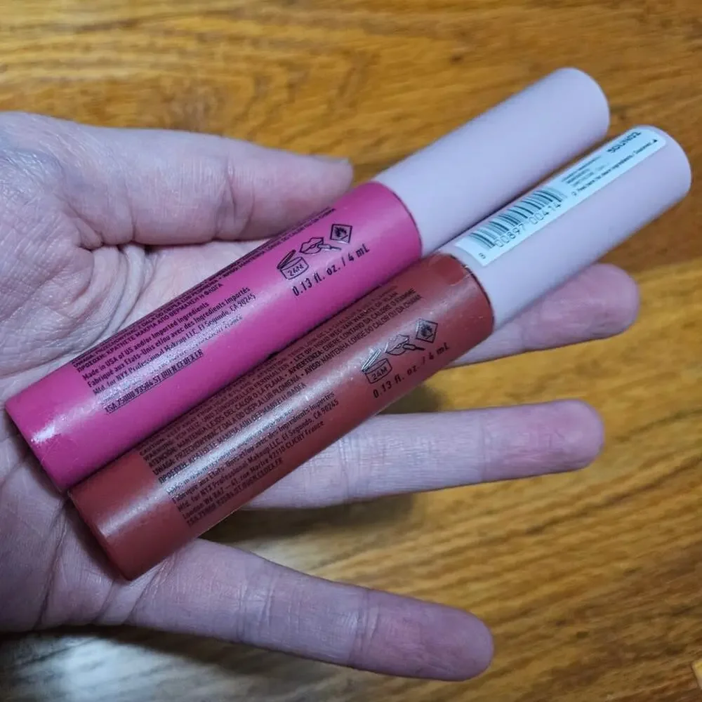 LOT NYX Lip Lingerie XXL Matte Liquid Lipstick It's Hotter & Pink Hit